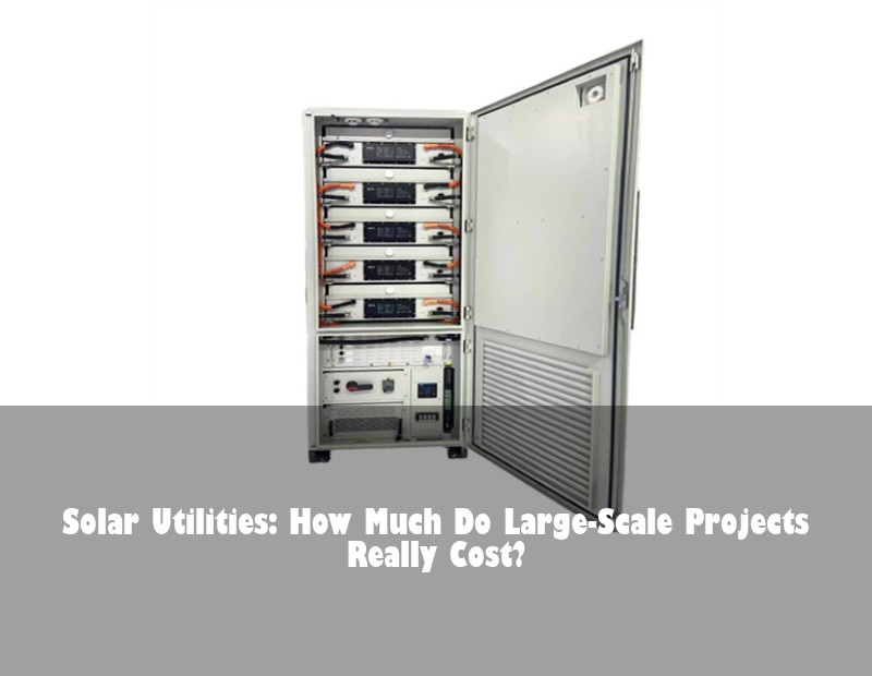 Solar Utilities: How Much Do Large-Scale Projects Really Cost?