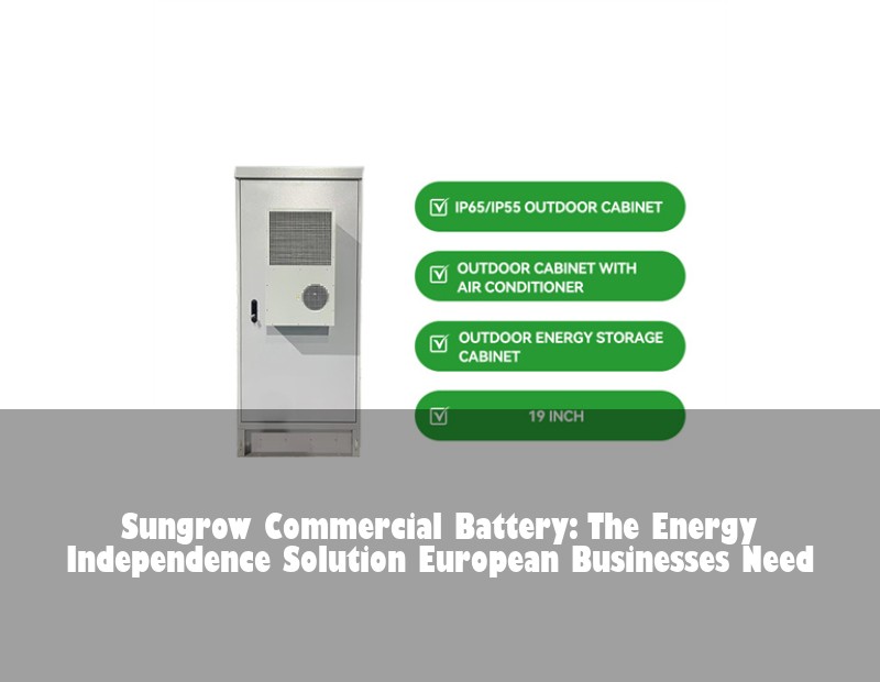 Sungrow Commercial Battery: The Energy Independence Solution European Businesses Need