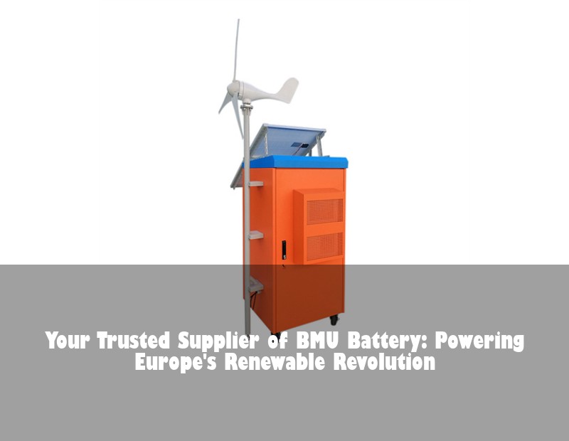 Your Trusted Supplier of BMU Battery: Powering Europe's Renewable Revolution