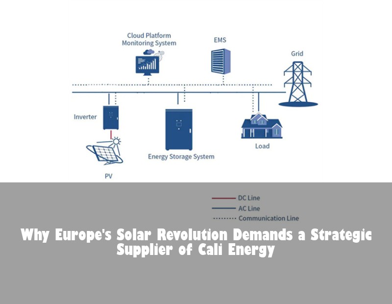 Why Europe's Solar Revolution Demands a Strategic Supplier of Cali Energy
