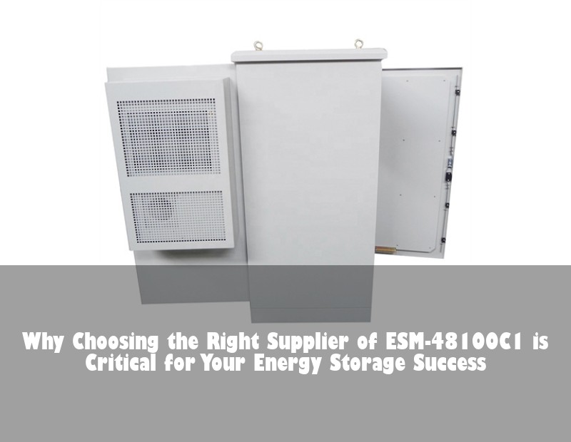 Why Choosing the Right Supplier of ESM-48100C1 is Critical for Your Energy Storage Success