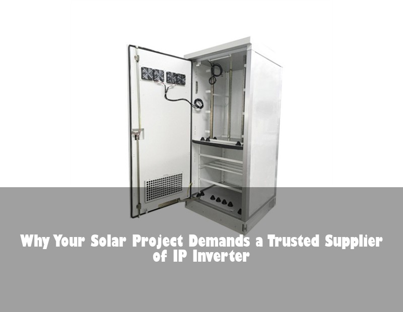 Why Your Solar Project Demands a Trusted Supplier of IP Inverter