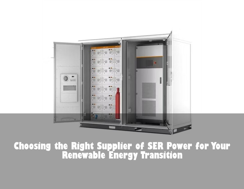 Choosing the Right Supplier of SER Power for Your Renewable Energy Transition | Huijue Solar