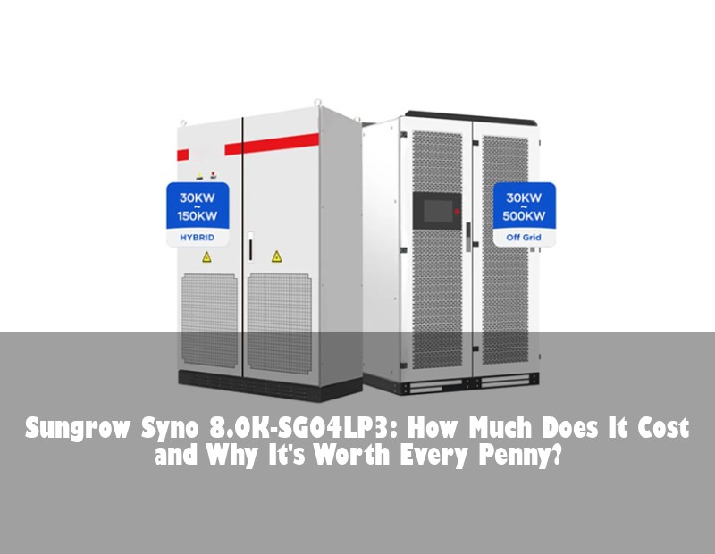 Sungrow Syno 8.0K-SG04LP3: How Much Does It Cost and Why It's Worth Every Penny?