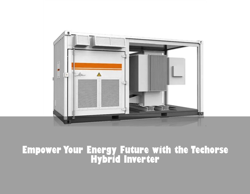 Empower Your Energy Future with the Techorse Hybrid Inverter