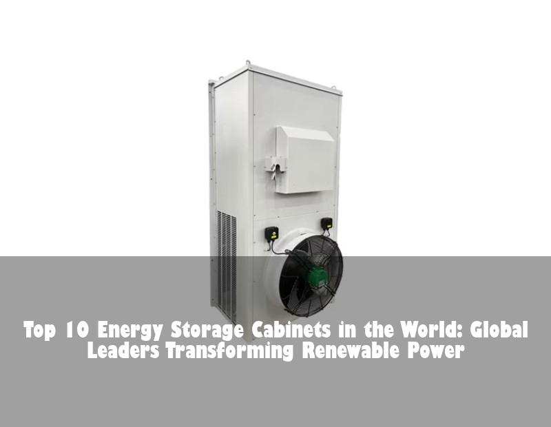 Top 10 Energy Storage Cabinets in the World: Global Leaders Transforming Renewable Power