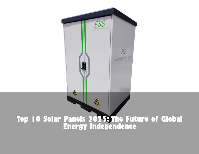 Top 10 Solar Panels 2025: The Future of Global Energy Independence
