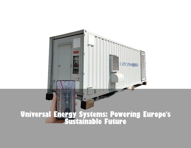 Universal Energy Systems: Powering Europe's Sustainable Future