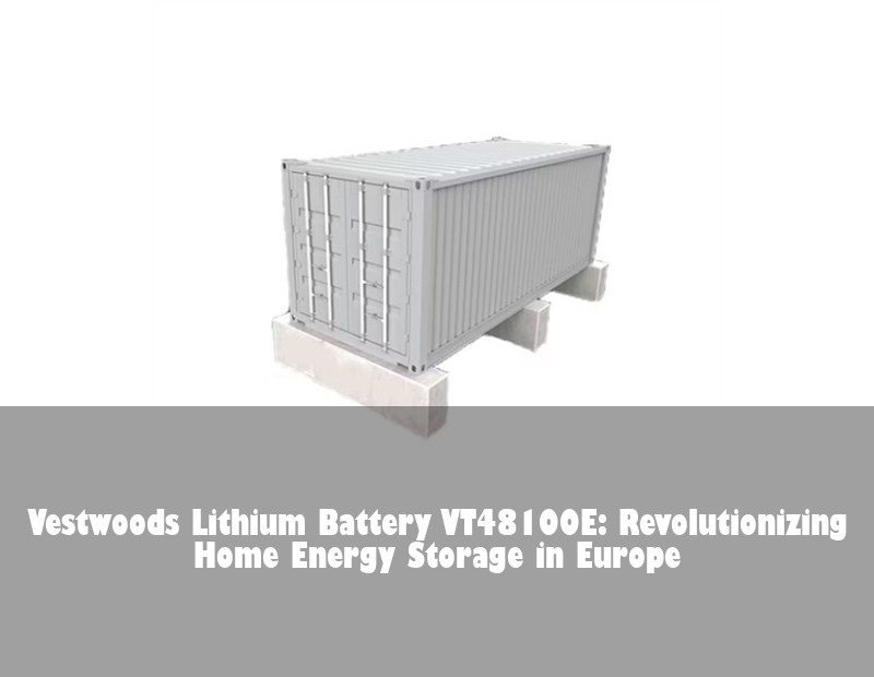 Vestwoods Lithium Battery VT48100E: Revolutionizing Home Energy Storage in Europe
