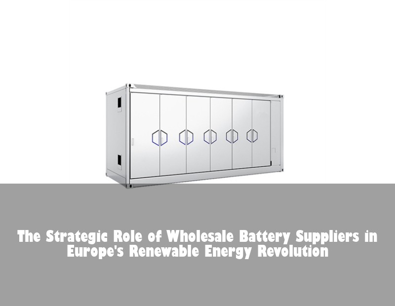 The Strategic Role of Wholesale Battery Suppliers in Europe's Renewable Energy Revolution