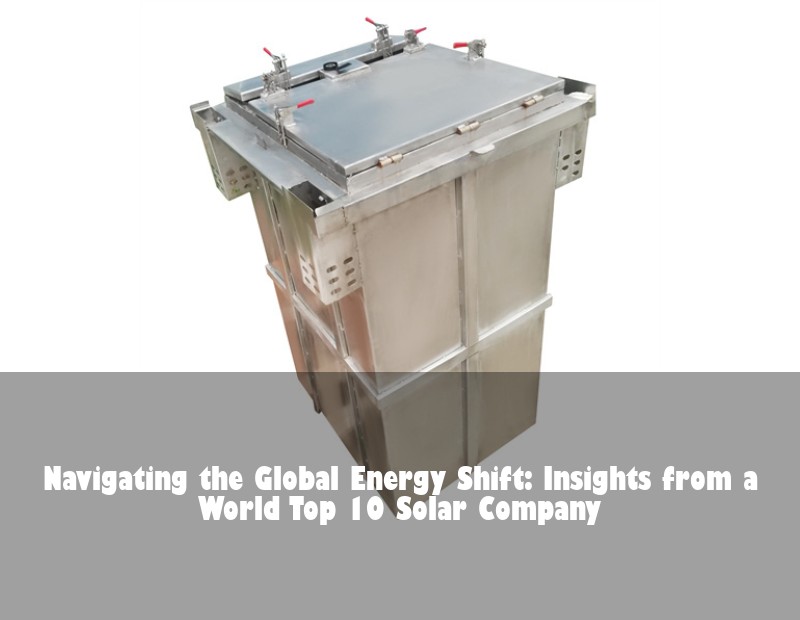 Navigating the Global Energy Shift: Insights from a World Top 10 Solar Company