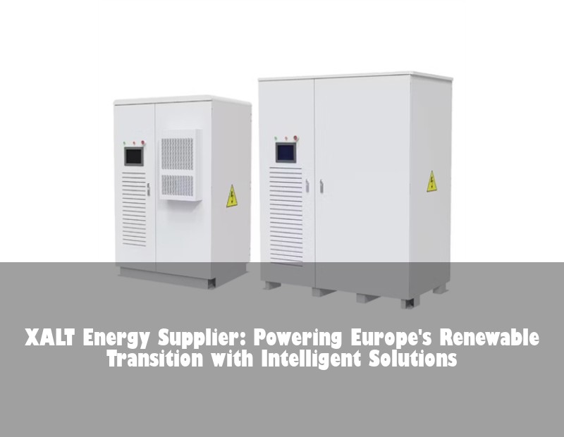 XALT Energy Supplier: Powering Europe's Renewable Transition with Intelligent Solutions